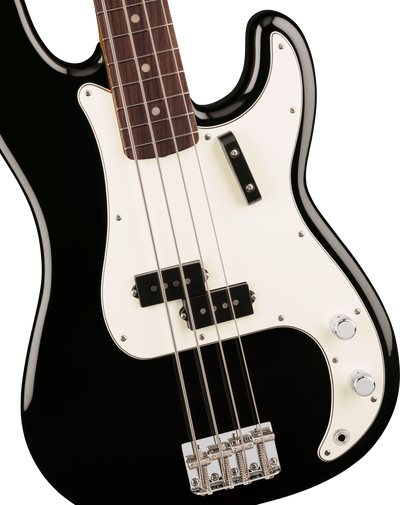 Fender Vintera® III Late '60s Precision Bass in Black, Electric Bass Guitar - Fair Deal Music