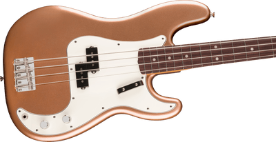 Fender Vintera® III Late '60s Precision Bass in Firemist Gold, Electric Bass Guitar - Fair Deal Music