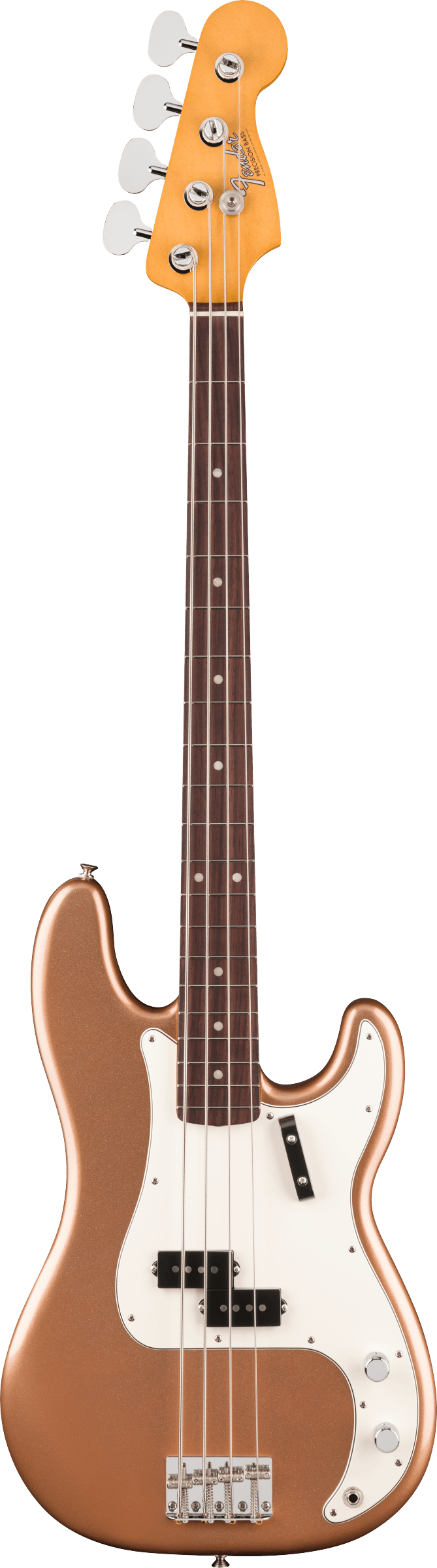 Fender Vintera® III Late '60s Precision Bass in Firemist Gold, Electric Bass Guitar - Fair Deal Music