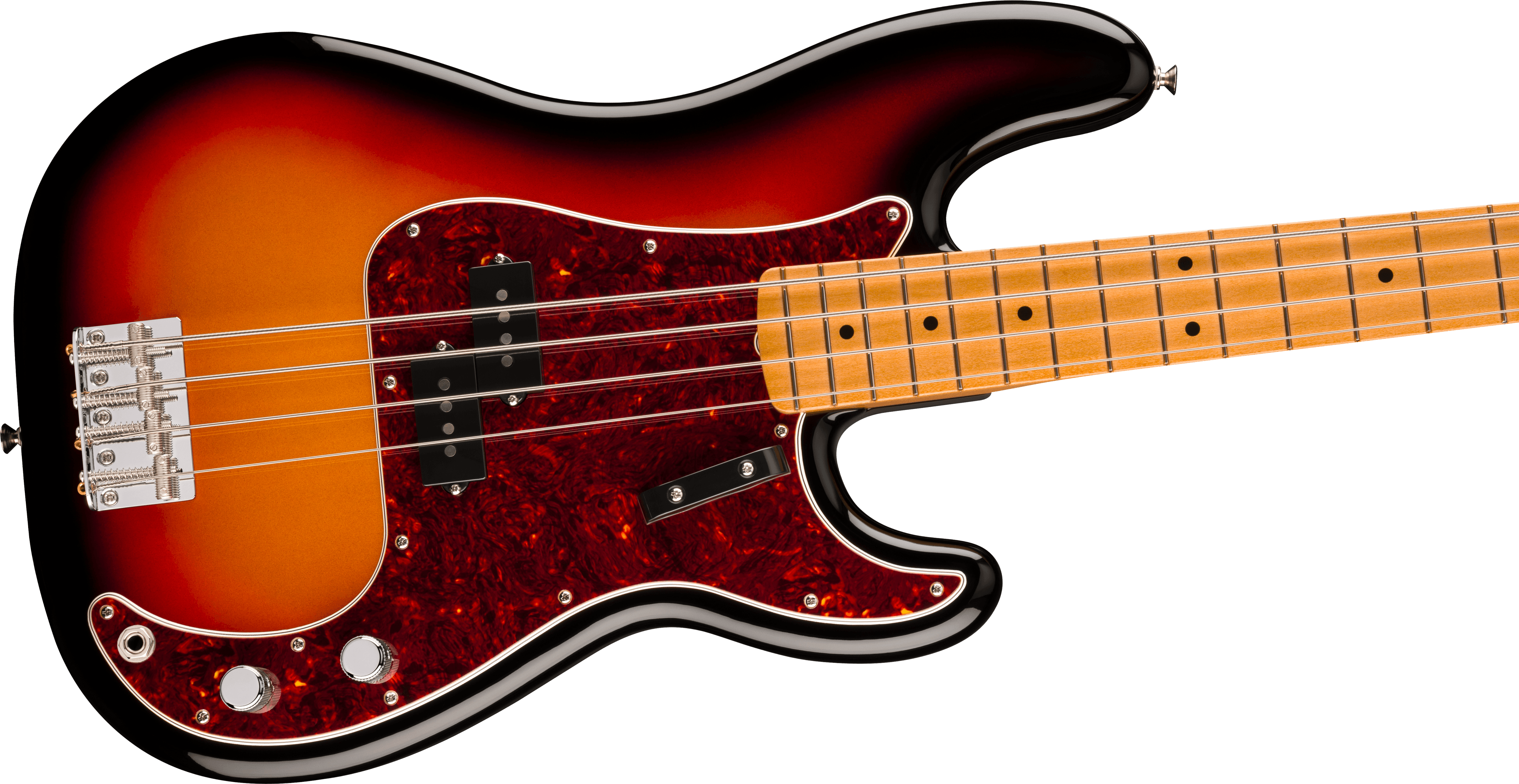 Fender Vintera® III Late '60s Precision Bass in 3-Colour Sunburst, Electric Bass Guitar - Fair Deal Music