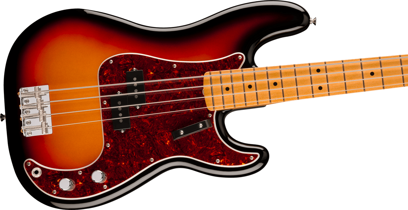 Fender Vintera® III Late '60s Precision Bass in 3-Colour Sunburst, Electric Bass Guitar - Fair Deal Music