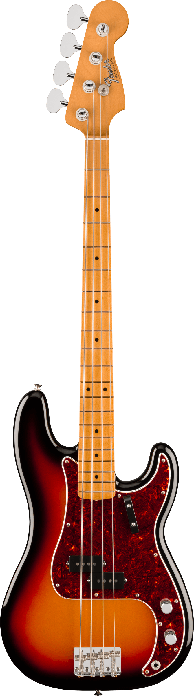 Fender Vintera® III Late '60s Precision Bass in 3-Colour Sunburst, Electric Bass Guitar - Fair Deal Music