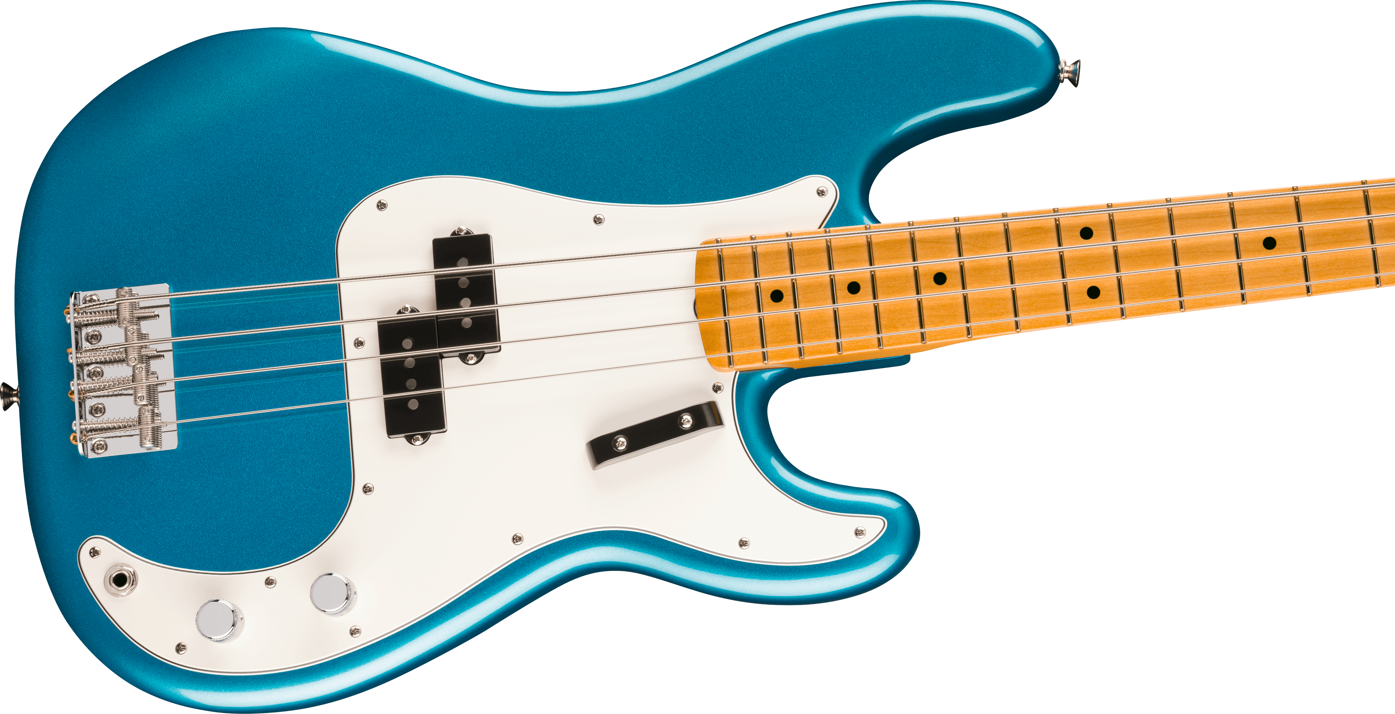 Fender Vintera® III Late '60s Precision Bass in Lake Placid Blue, Electric Bass Guitar - Fair Deal Music