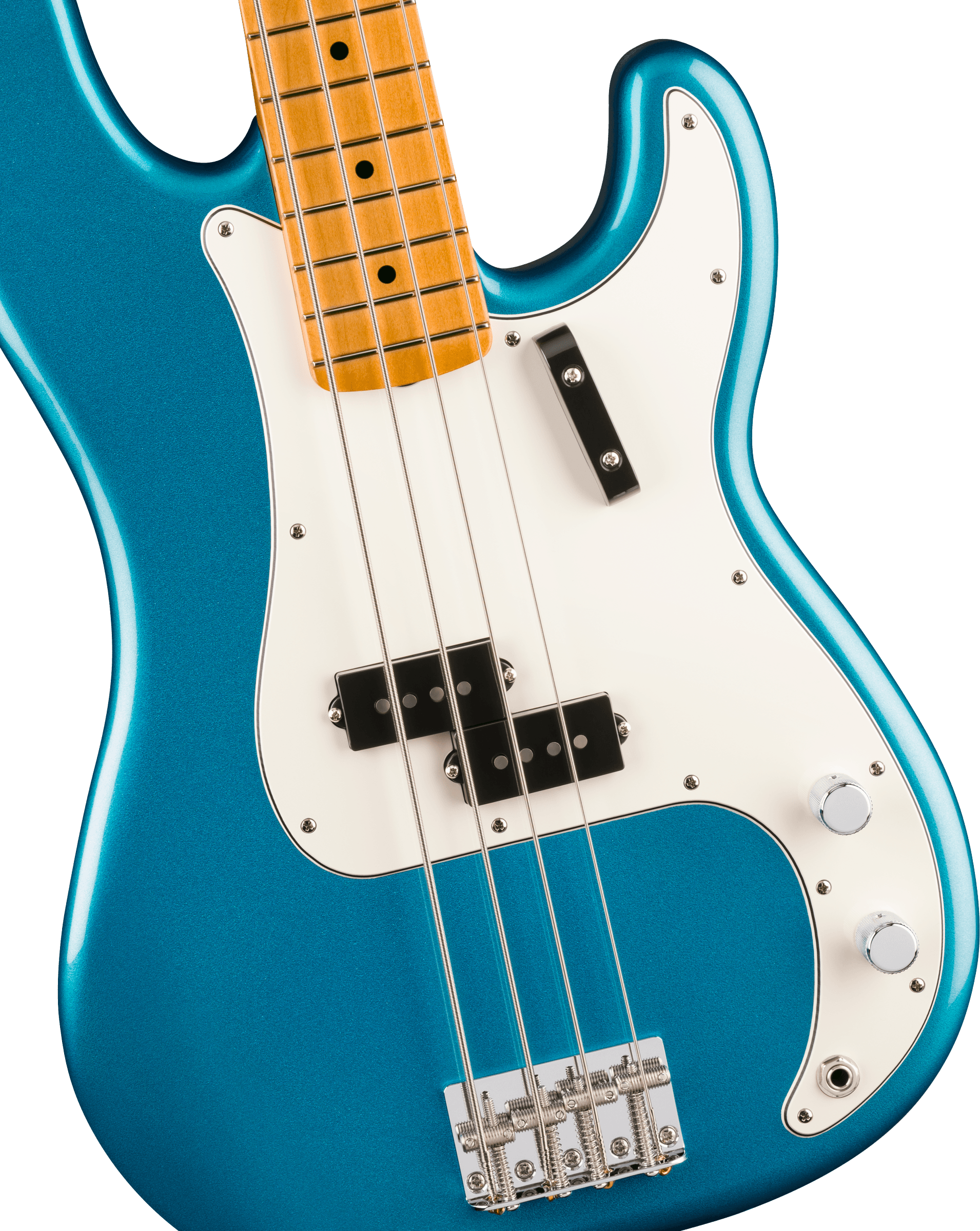 Fender Vintera® III Late '60s Precision Bass in Lake Placid Blue, Electric Bass Guitar - Fair Deal Music