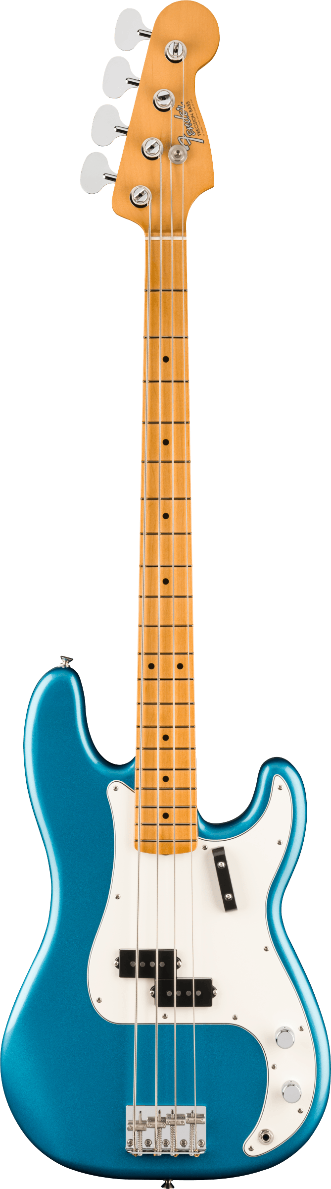 Fender Vintera® III Late '60s Precision Bass in Lake Placid Blue, Electric Bass Guitar - Fair Deal Music
