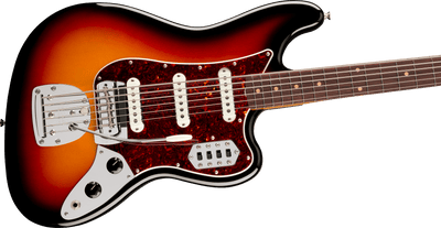 Fender Vintera® III Early '60s Bass VI, Rosewood Fingerboard, 3-Color Sunburst, Electric Bass Guitar - Fair Deal Music