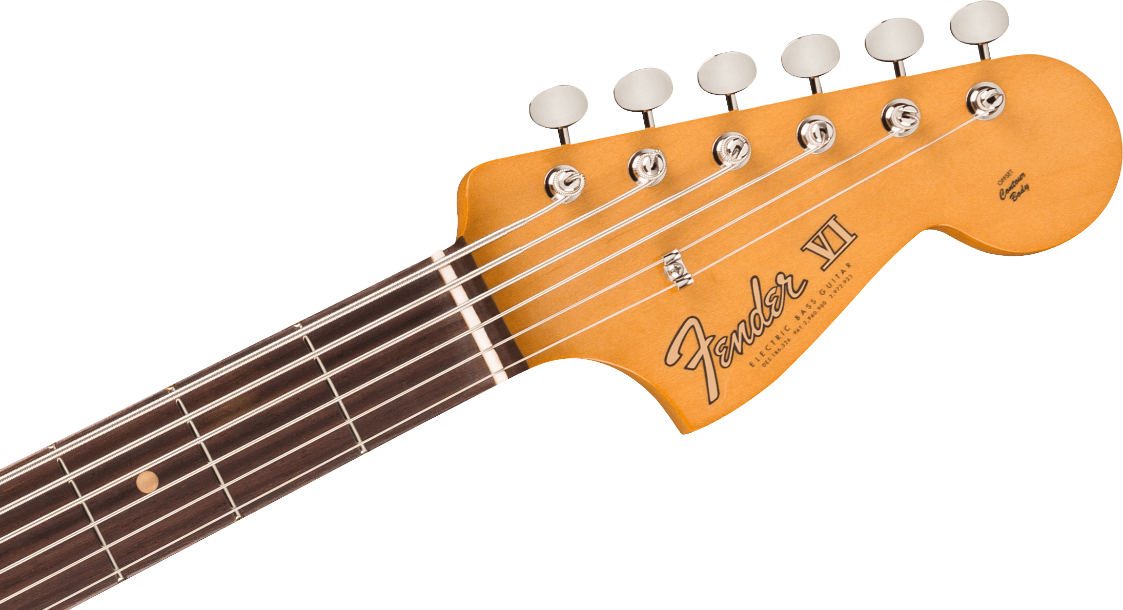 Fender Vintera® III Early '60s Bass VI, Rosewood Fingerboard, 3-Color Sunburst, Electric Bass Guitar - Fair Deal Music