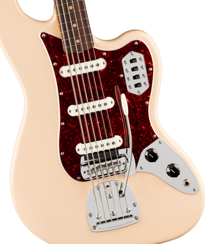 Fender Vintera® III Early '60s Bass VI, Rosewood Fingerboard, Olympic White, Electric Bass Guitar - Fair Deal Music
