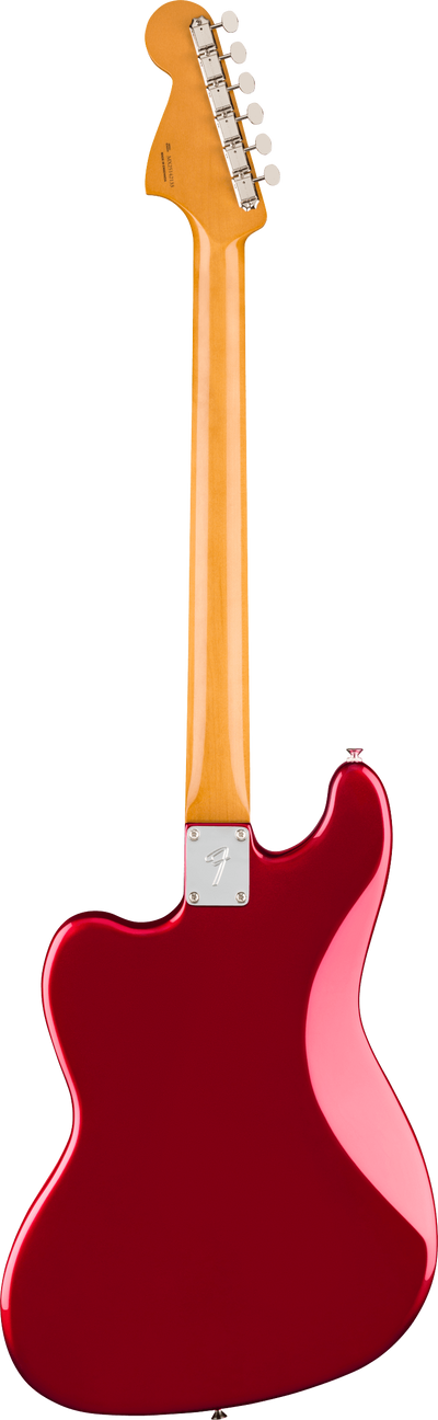 Fender Vintera® III Early '60s Bass VI, Rosewood Fingerboard, Candy Apple Red, Electric Bass Guitar - Fair Deal Music