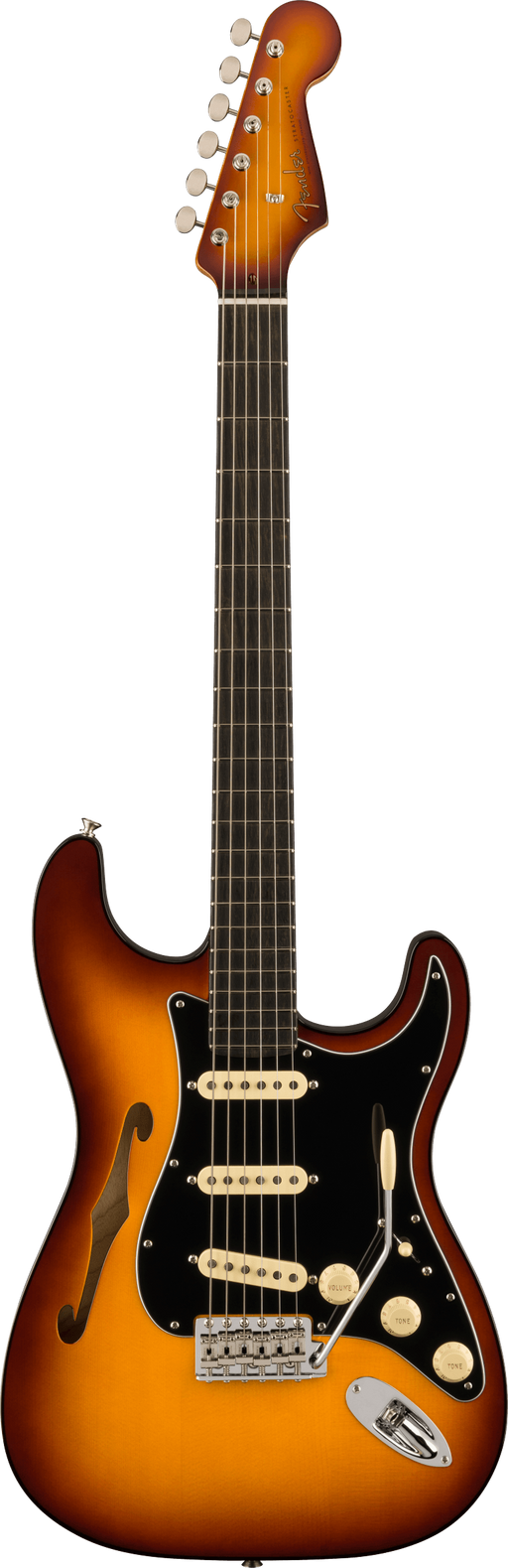 Fender Suona Stratocaster Thinline, Violin Burst - Fair Deal Music