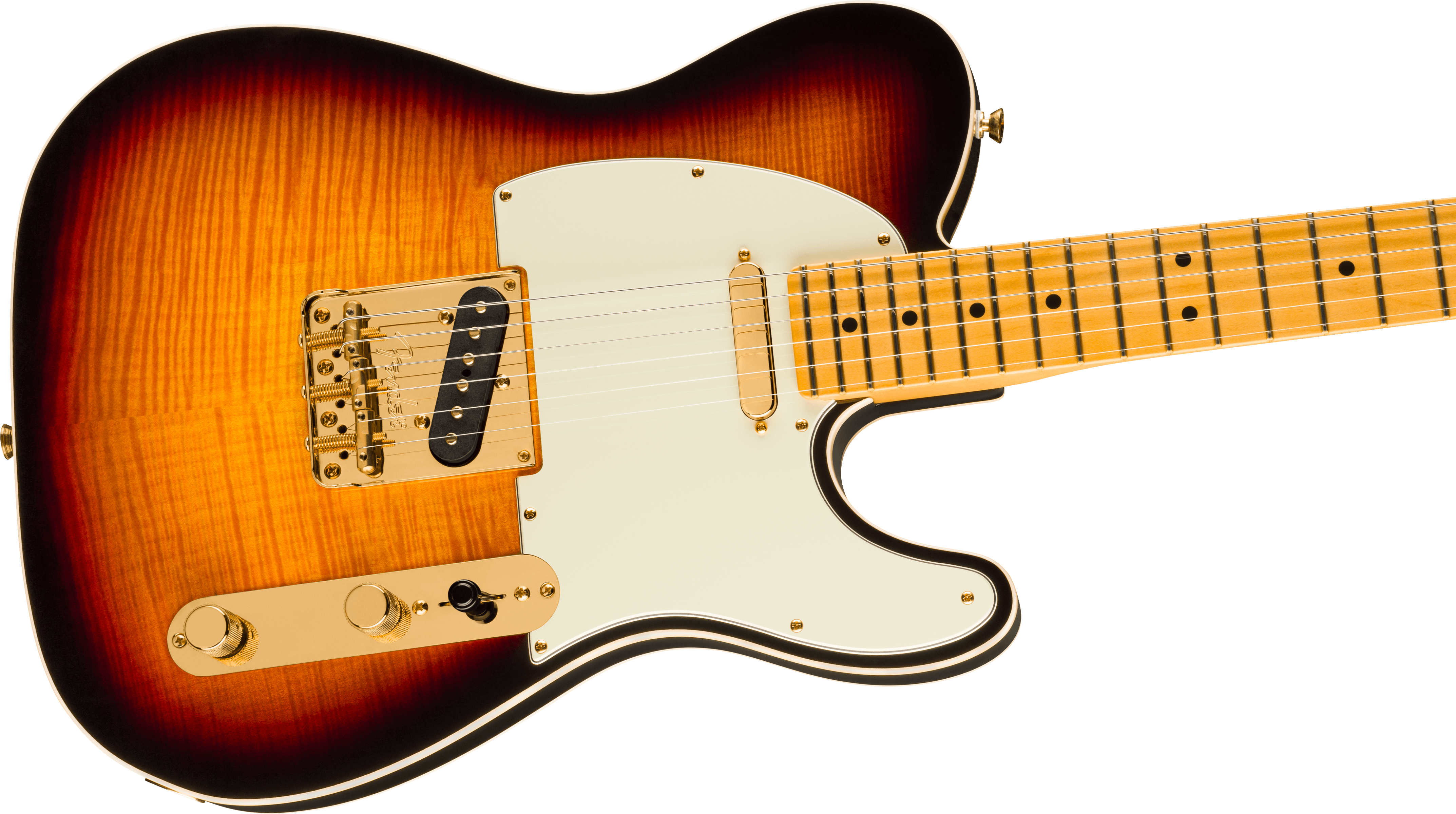 Fender 75th Anniversary American Professional Custom Telecaster®, Maple Fingerboard, 2-Color Sunburst - Fair Deal Music