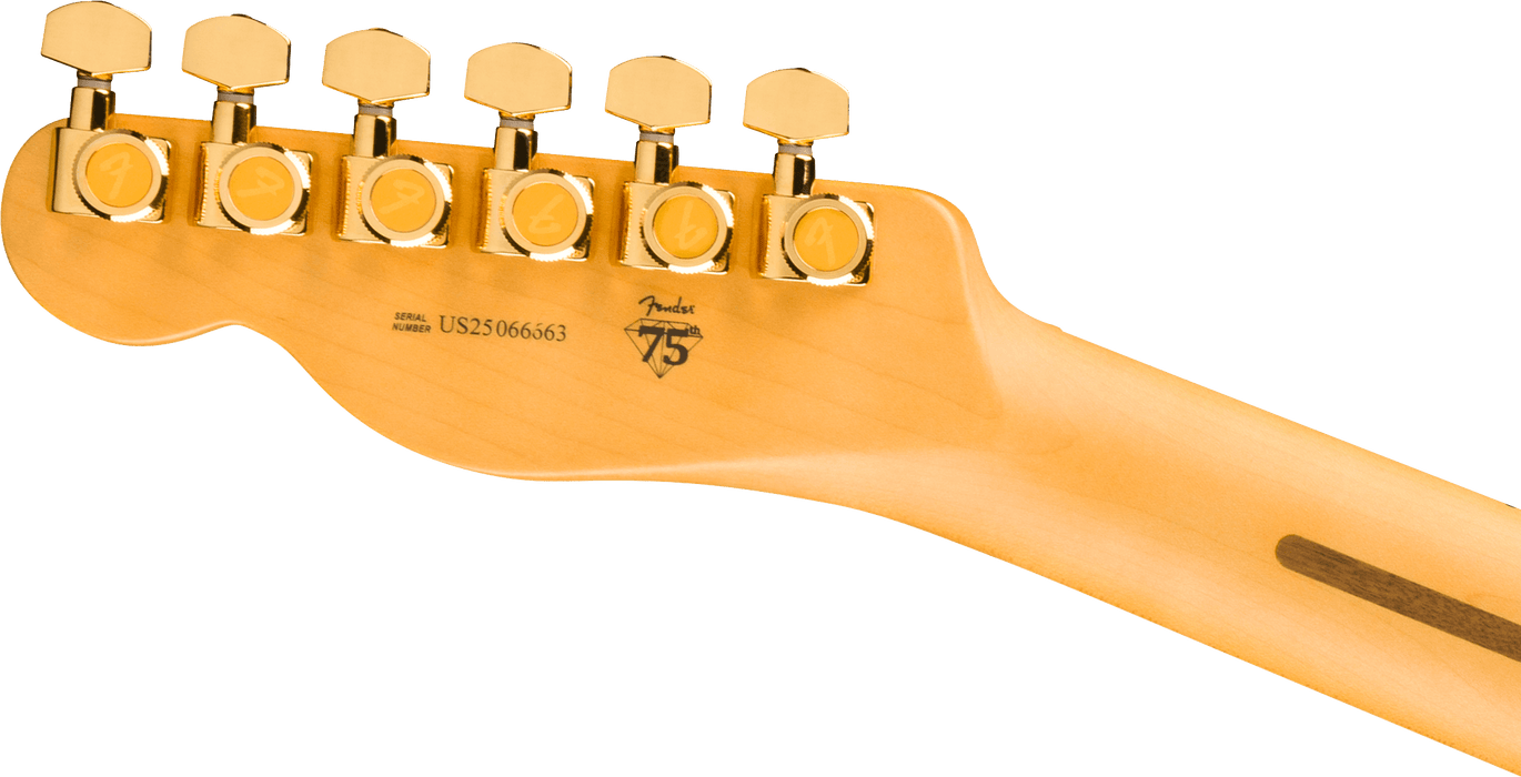 Fender 75th Anniversary American Professional Custom Telecaster®, Maple Fingerboard, 2-Color Sunburst - Fair Deal Music