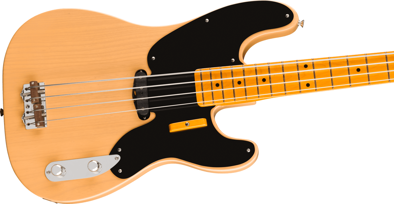Fender 75th Anniversary American Vintage II 1951 Precision Bass®, Maple Fingerboard, Butterscotch Blonde - Fair Deal Music