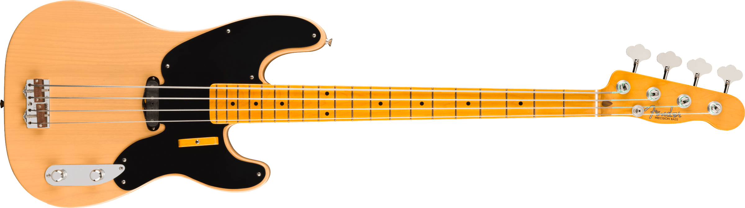 Fender 75th Anniversary American Vintage II 1951 Precision Bass®, Maple Fingerboard, Butterscotch Blonde - Fair Deal Music