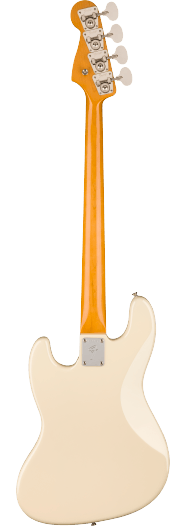 Fender American Vintage II 1966 Jazz Bass Rosewood Fingerboard Olympic White Electric Bass - Fair Deal Music