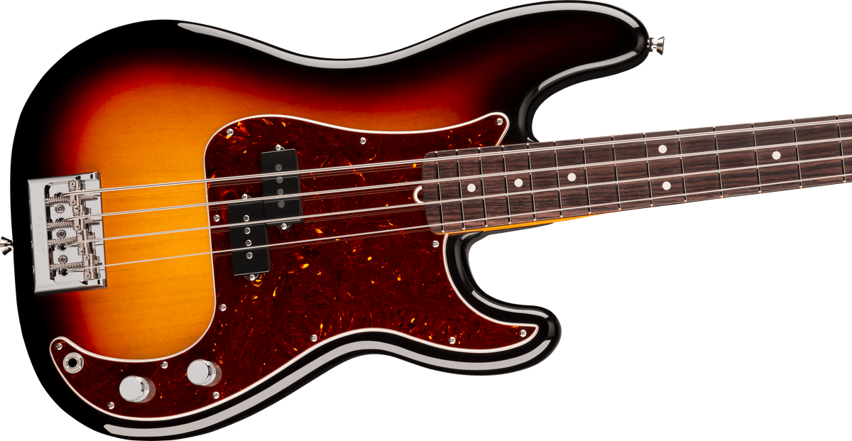Fender American Professional Precision Bass®, Rosewood Fingerboard, 3-Color Sunburst - Fair Deal Music
