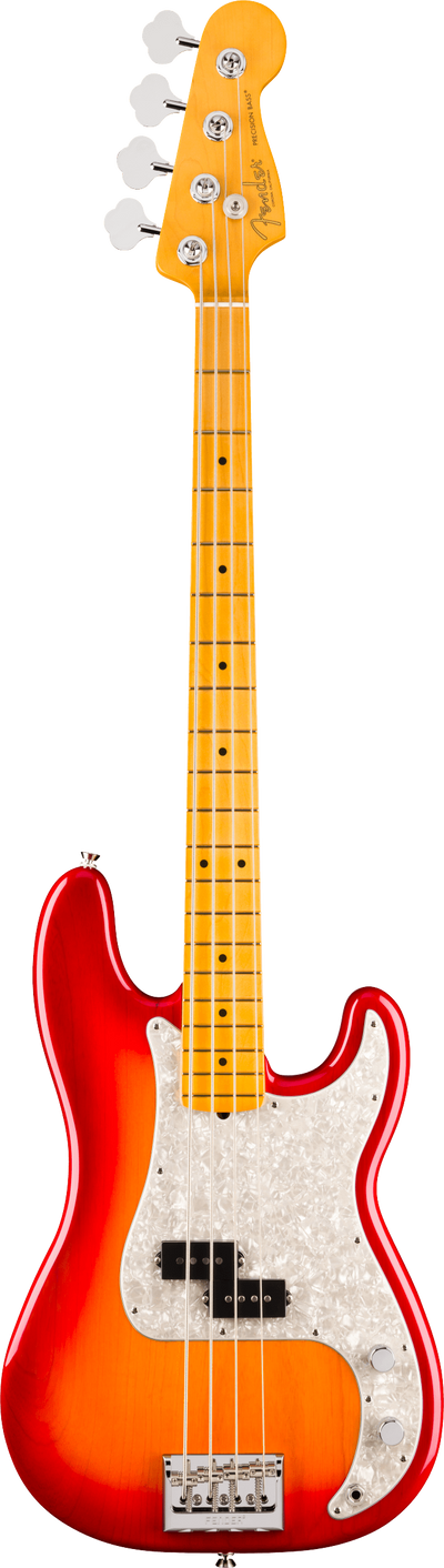 Fender American Professional Precision Bass®, Maple Fingerboard, Aged Cherry Burst - Fair Deal Music