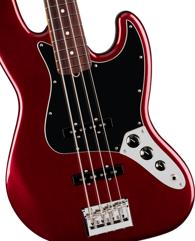 Fender American Professional Jazz Bass®, Oxblood, Rosewood Fingerboard - Fair Deal Music