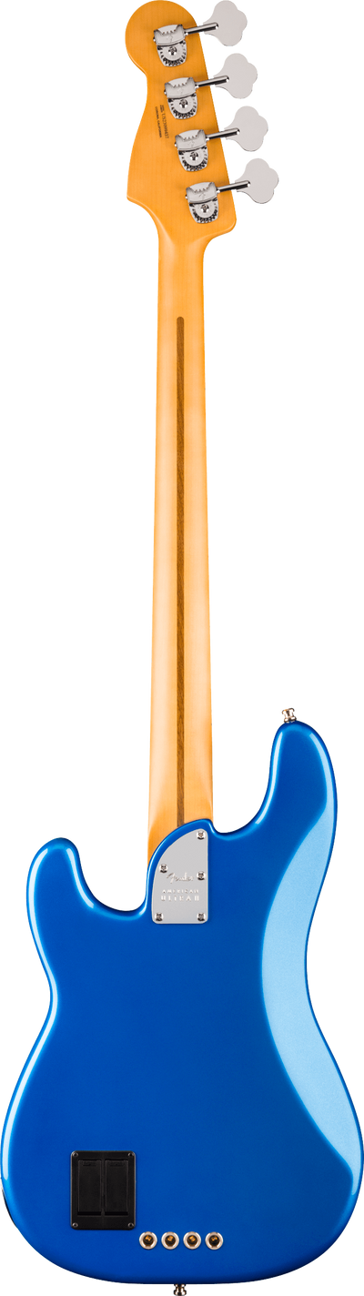 Fender American Ultra II Precision Bass®, Ebony Fingerboard, Noble Blue, Electric Bass - Fair Deal Music