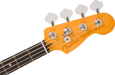 Fender American Ultra II Precision Bass®, Ebony Fingerboard, Noble Blue, Electric Bass - Fair Deal Music
