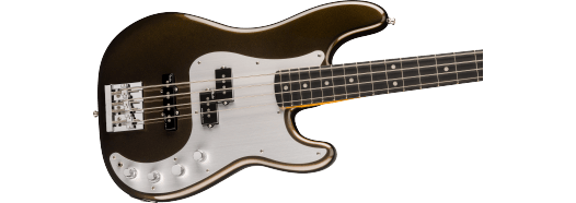 Fender American Ultra II Precision Bass®, Ebony Fingerboard, Texas Tea, (Open-Box) - Fair Deal Music