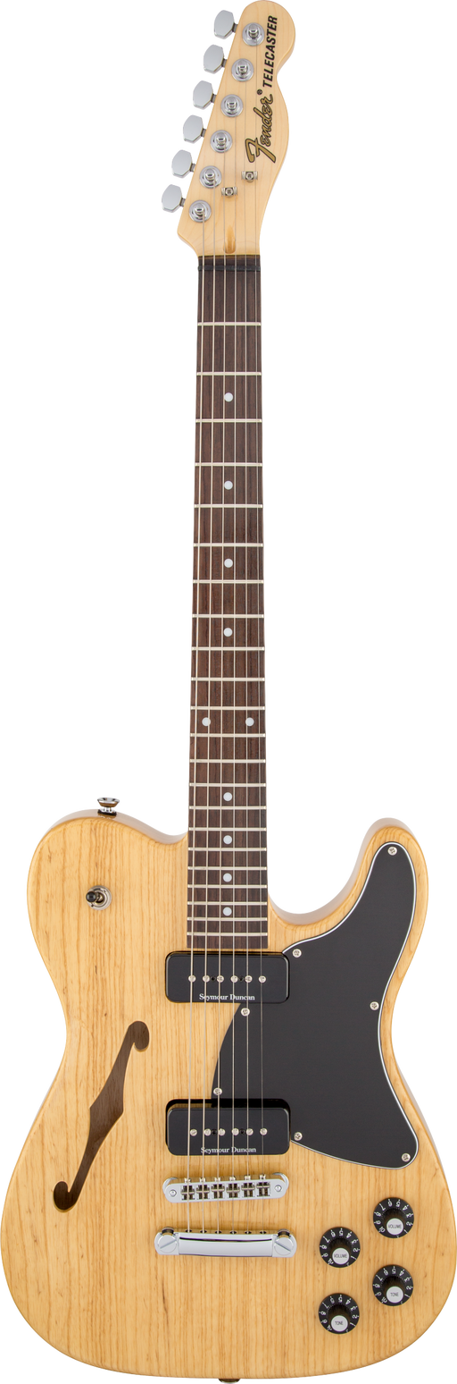 Fender Jim Adkins JA-90 Telecaster Thinline, Natural, Ex Display - Fair Deal Music