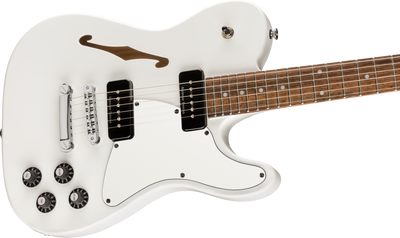 Fender Jim Adkins JA-90 Telecaster Thinline, White, Open Box - Fair Deal Music