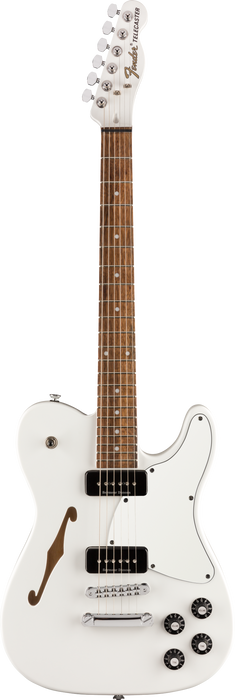 Fender Jim Adkins JA-90 Telecaster Thinline, White, Open Box - Fair Deal Music