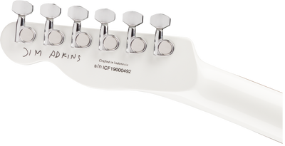 Fender Jim Adkins JA-90 Telecaster Thinline, White, Open Box - Fair Deal Music
