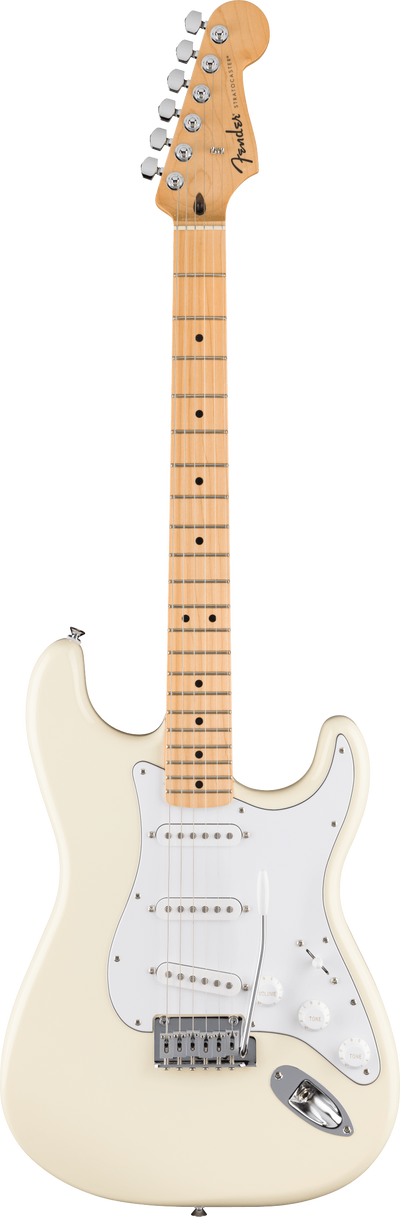 Fender Standard Stratocaster Electric Guitar in Olympic White - Fair Deal Music