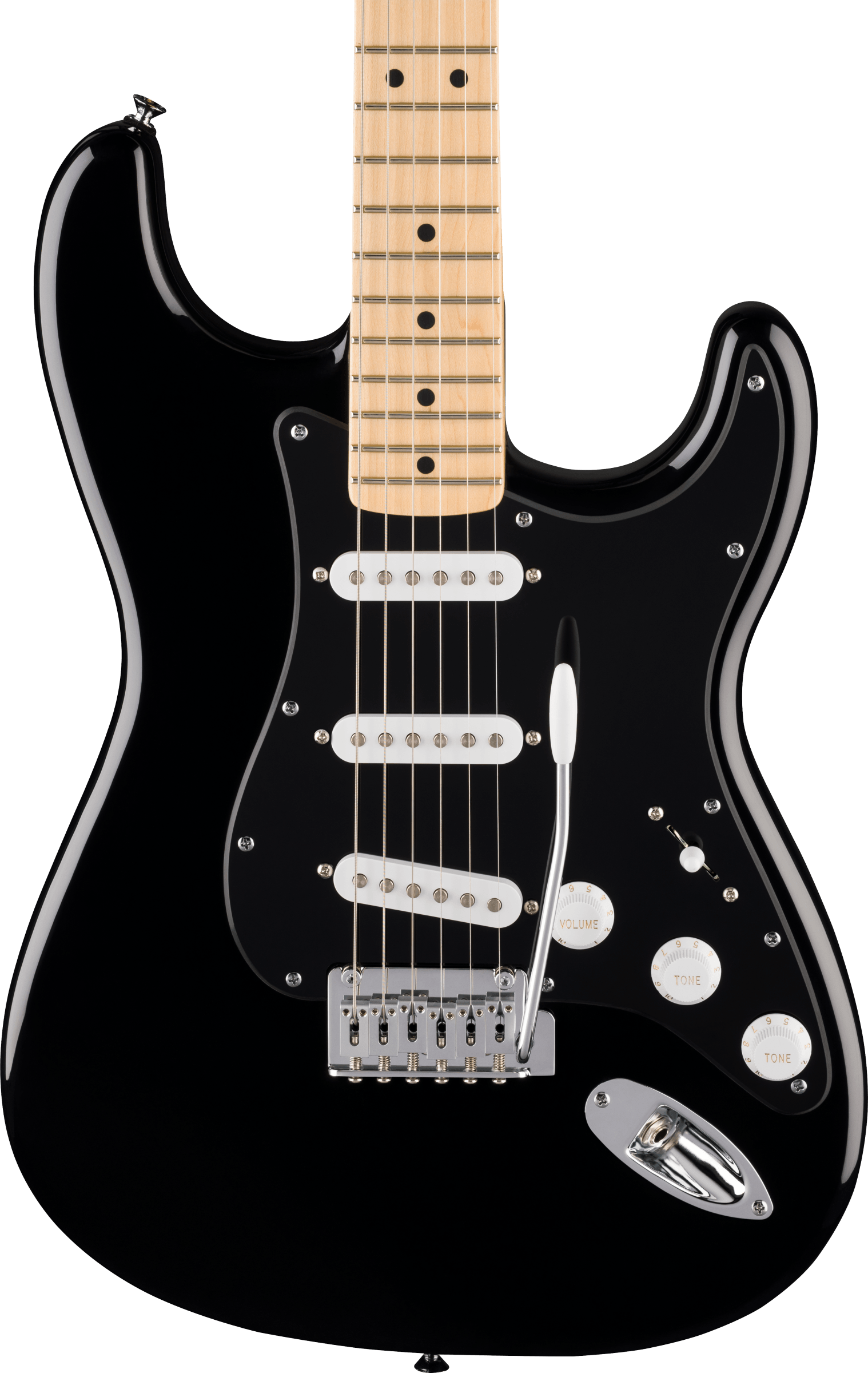 Fender Limited Edition Standard Stratocaster, Black, Electric Guitar - Fair Deal Music