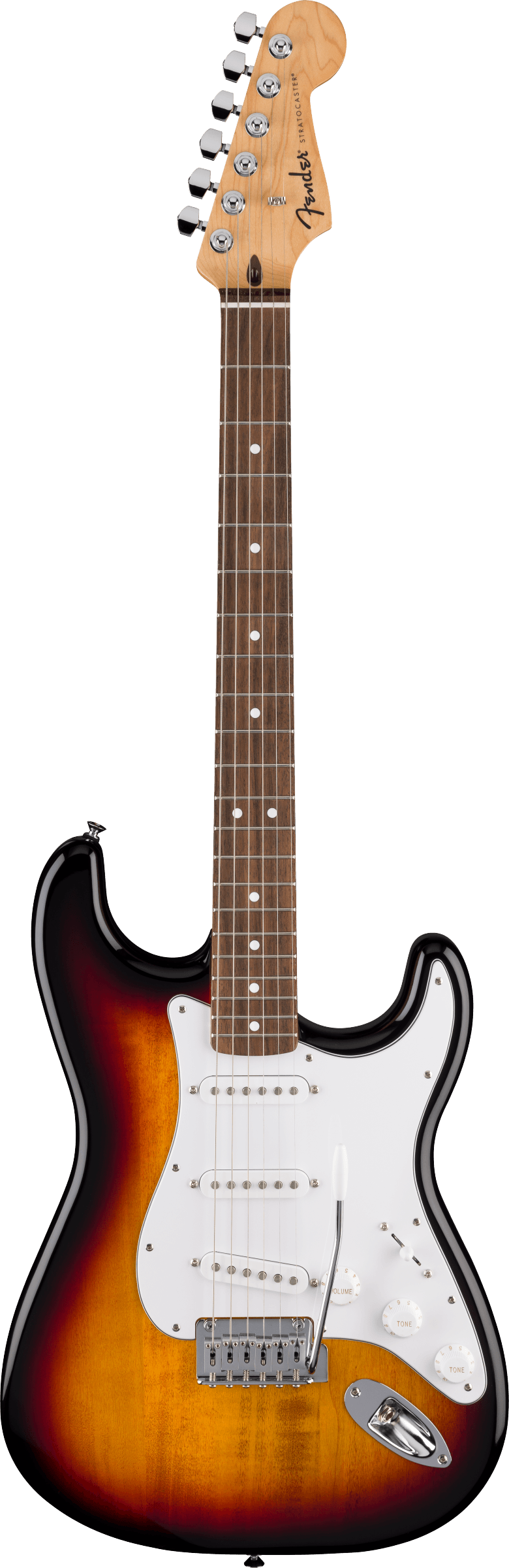 Fender Standard Stratocaster in 3 Colour Sunburst Electric Guitar - Fair Deal Music