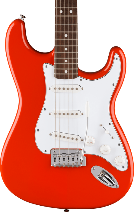 Fender Limited Edition Standard Stratocaster, Fiesta Red, Electric Guitar - Fair Deal Music