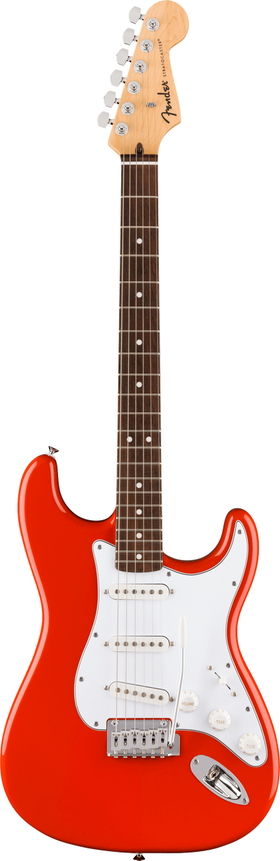 Fender Limited Edition Standard Stratocaster, Fiesta Red, Electric Guitar - Fair Deal Music