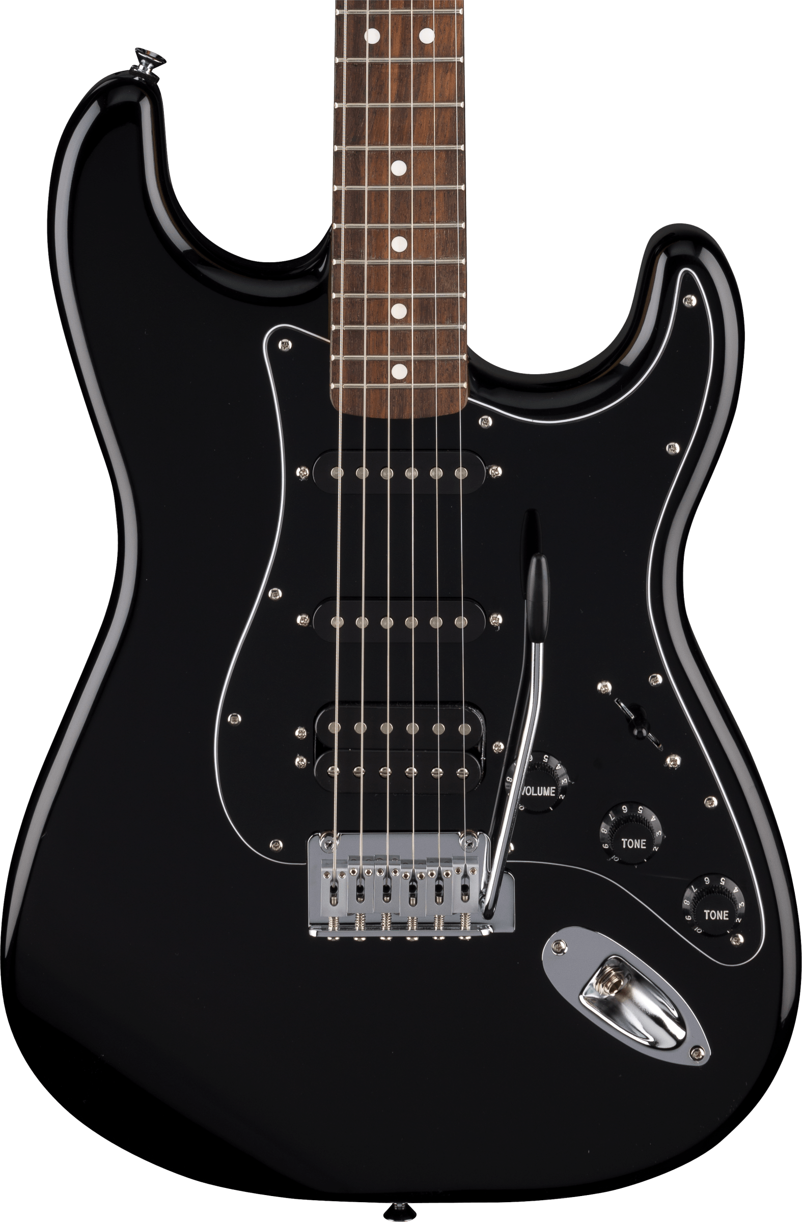 Fender Standard HSS Stratocaster, Black Electric Guitar - Fair Deal Music