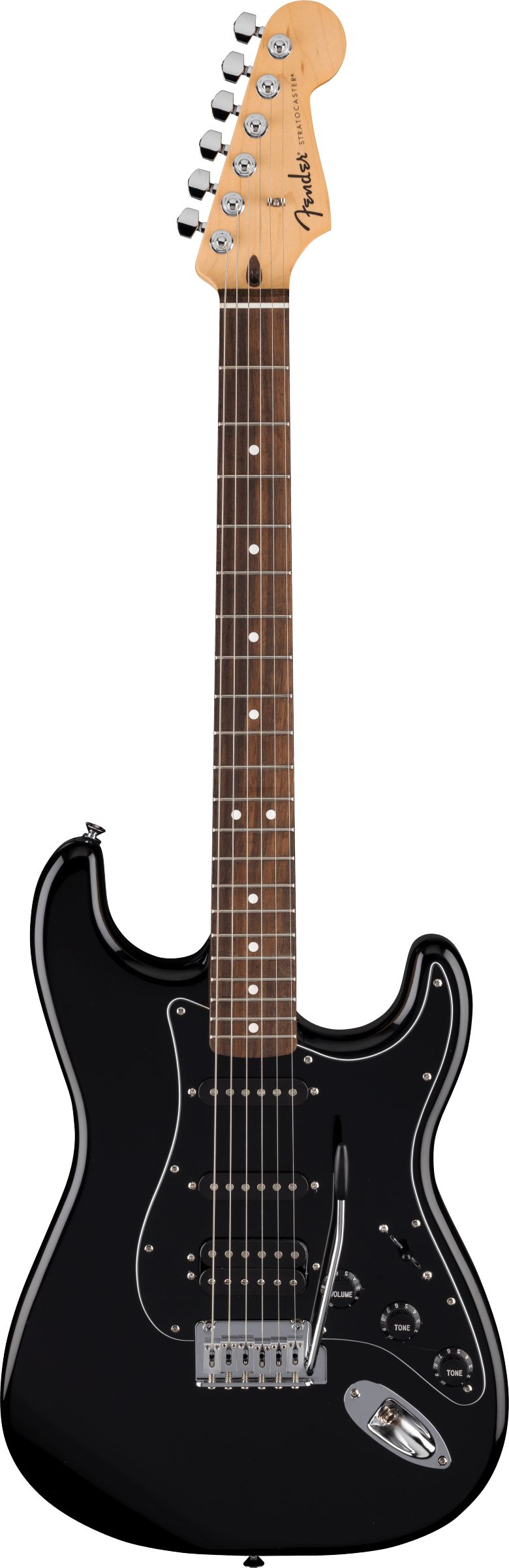 Fender Standard HSS Stratocaster, Black Electric Guitar - Fair Deal Music