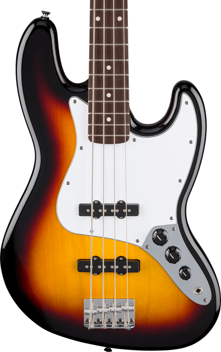 Fender Standard Jazz Bass, 3-tone Sunburst, Electric Bass Guitar - Fair Deal Music