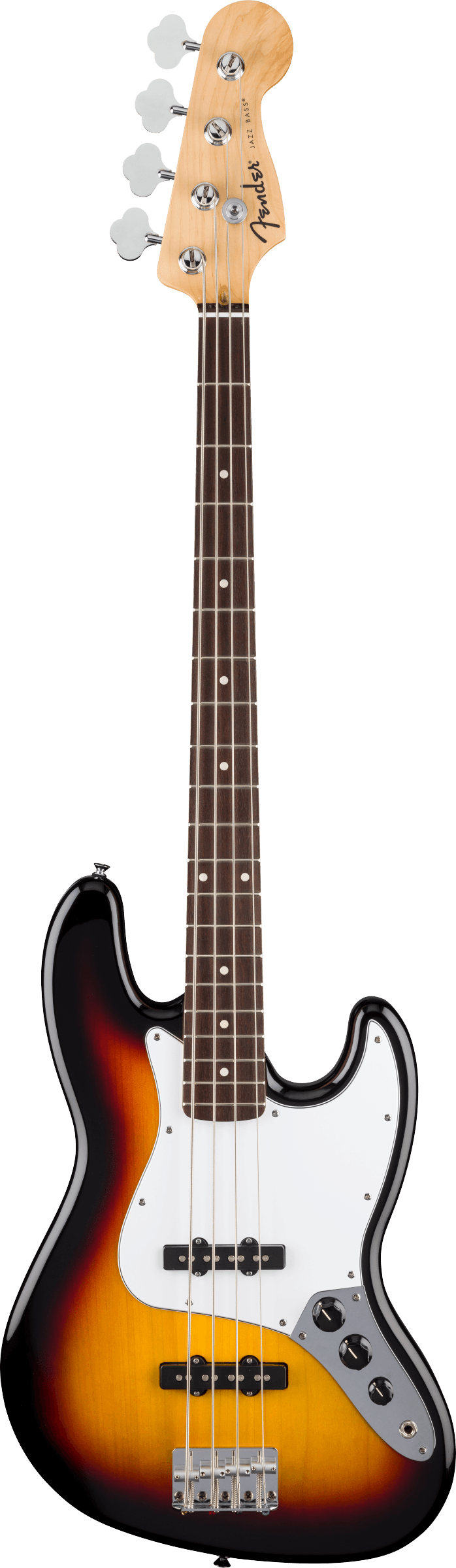 Fender Standard Jazz Bass, 3-tone Sunburst, Electric Bass Guitar - Fair Deal Music