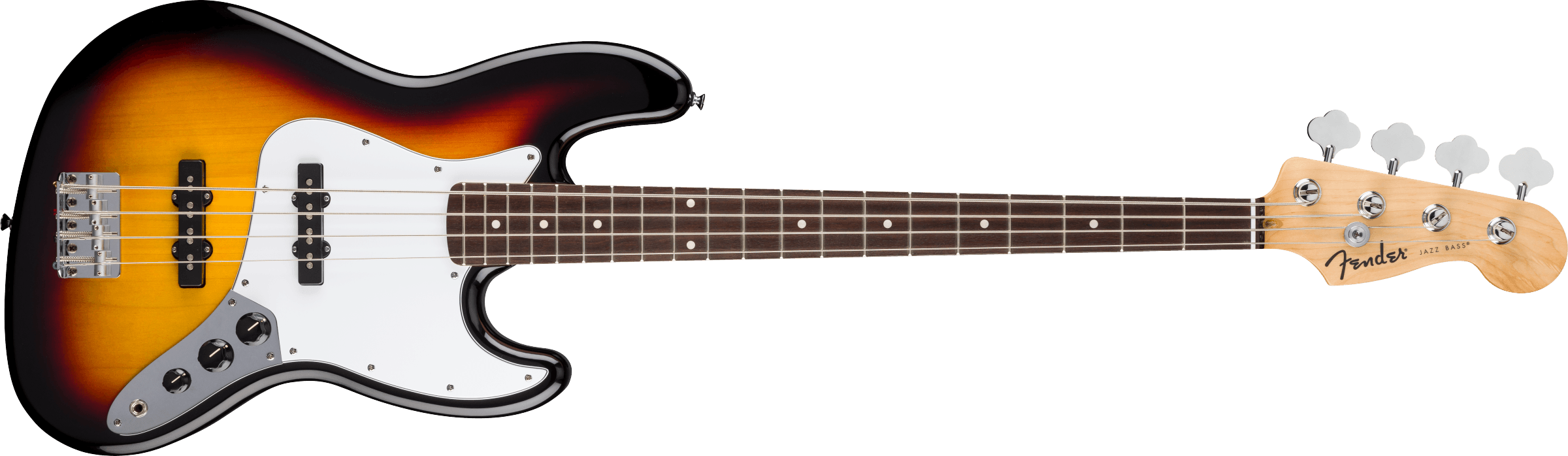 Fender Standard Jazz Bass, 3-tone Sunburst, Electric Bass Guitar - Fair Deal Music