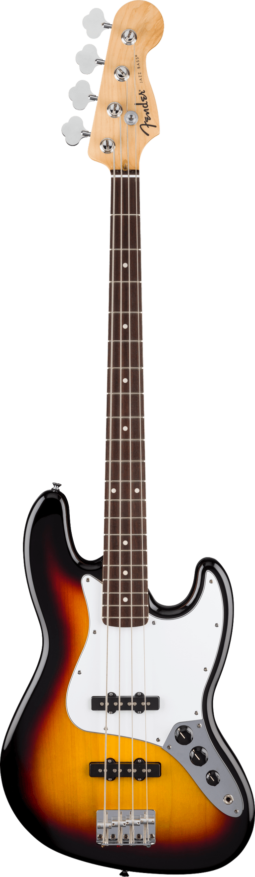 Fender Standard Jazz Bass, 3-tone Sunburst, Electric Bass Guitar - Fair Deal Music