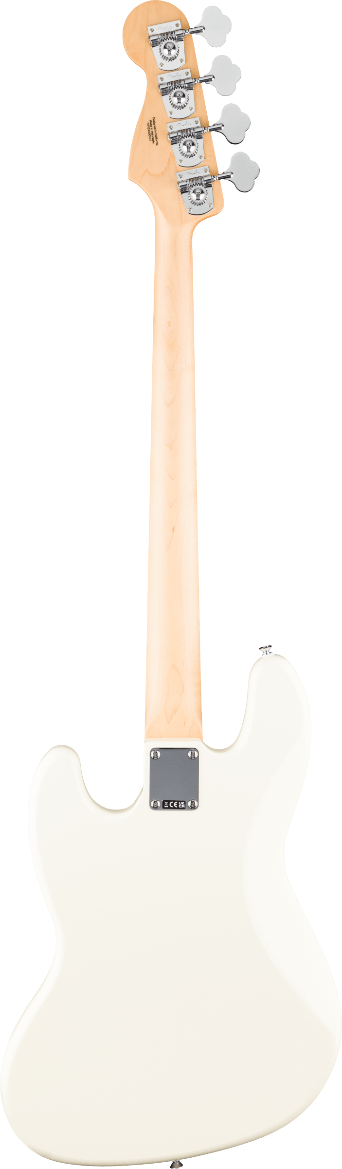 Fender Standard Jazz Bass, Olympic White, Electric Bass Guitar - Fair Deal Music