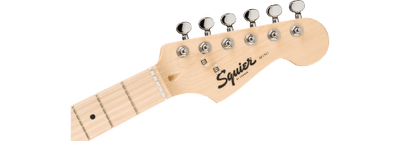 Squier Mini Stratocaster®, Maple Fingerboard, White Pickguard, Sea Foam Green - Fair Deal Music