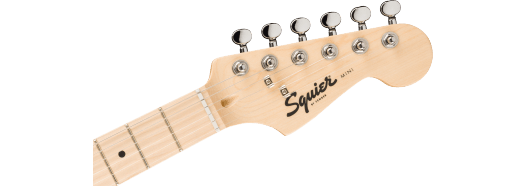 Squier Mini Stratocaster®, Maple Fingerboard, White Pickguard, Sea Foam Green - Fair Deal Music