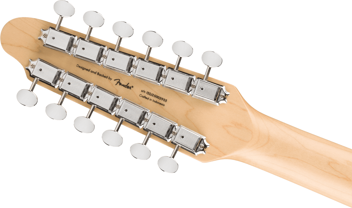 EMBARGO 08/09/26 Squier Paranormal Troy Van Leeuwen Telecaster® XII, Laurel Fingerboard, Tortoiseshell Pickguard, Copper - Fair Deal Music
