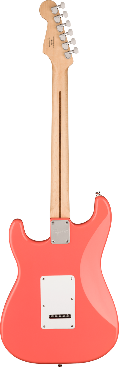 Squier Sonic Stratocaster HSS, Tahitian Coral - Fair Deal Music