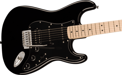 Squier Sonic Stratocaster HSS Black Electric Guitar - Fair Deal Music