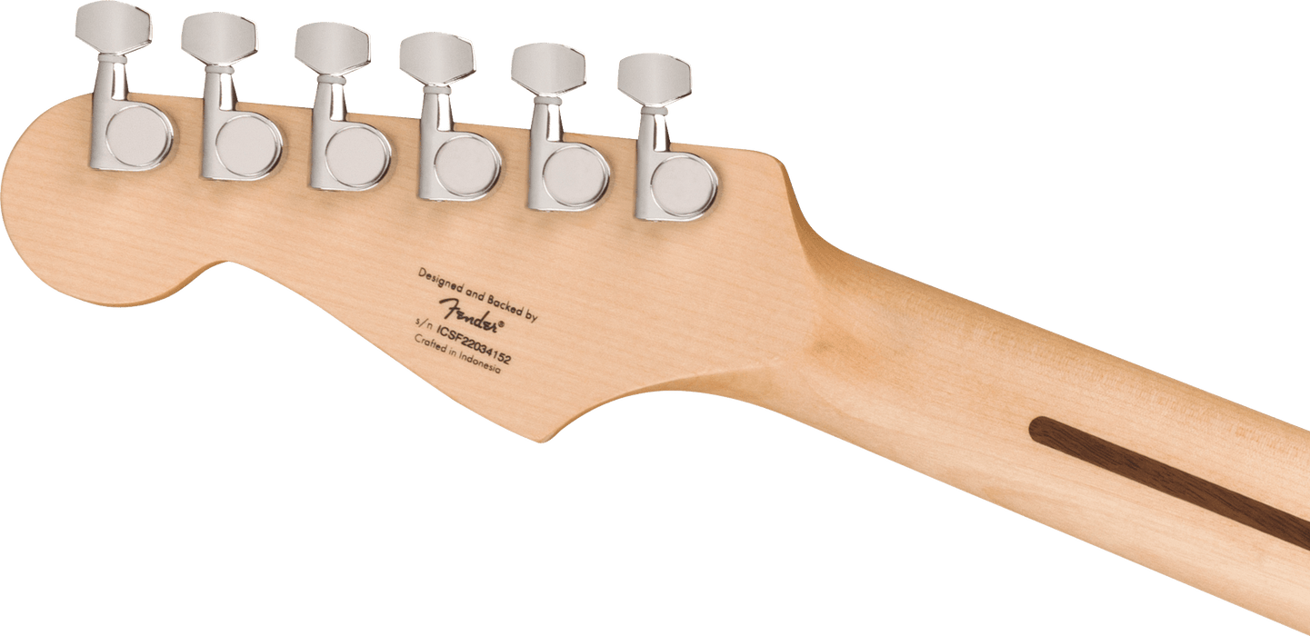 Squier Sonic® Stratocaster® HT, Laurel Fingerboard, White Pickguard, Torino Red, Electric Guitar - Fair Deal Music