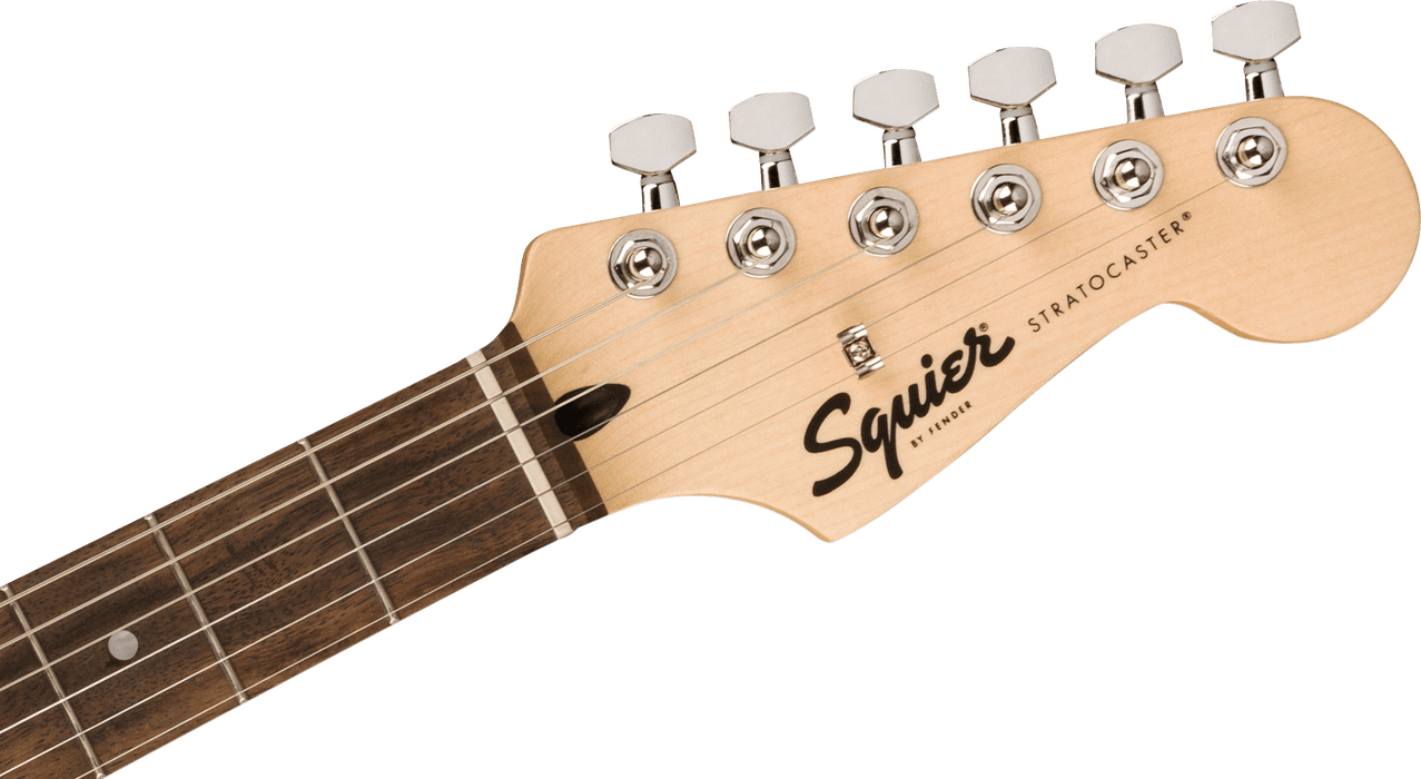Squier Sonic® Stratocaster® HT, Laurel Fingerboard, White Pickguard, Torino Red, Electric Guitar - Fair Deal Music