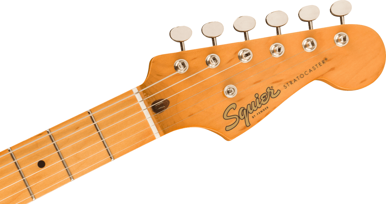 Squier Classic Vibe '50s Stratocaster Electric Guitar , Maple Fingerboard, Fiesta Red - Fair Deal Music