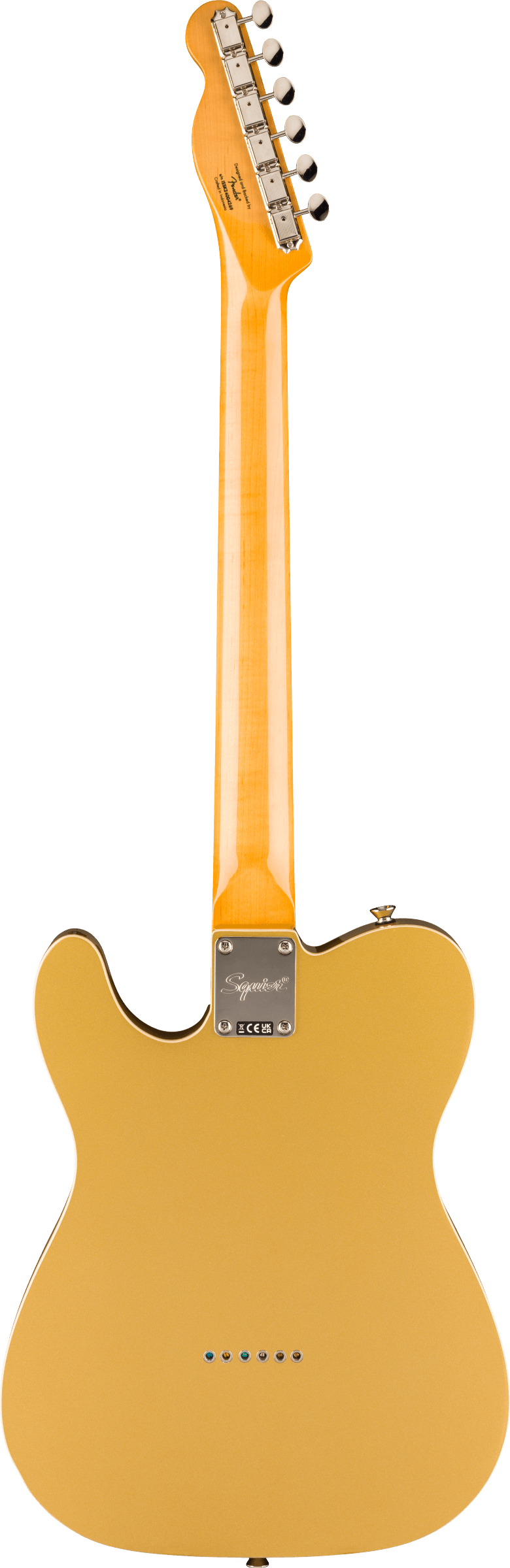 Squier Limited Edition Classic Vibe '60s Custom Telecaster Electric Guitar, Aztec Gold - Fair Deal Music